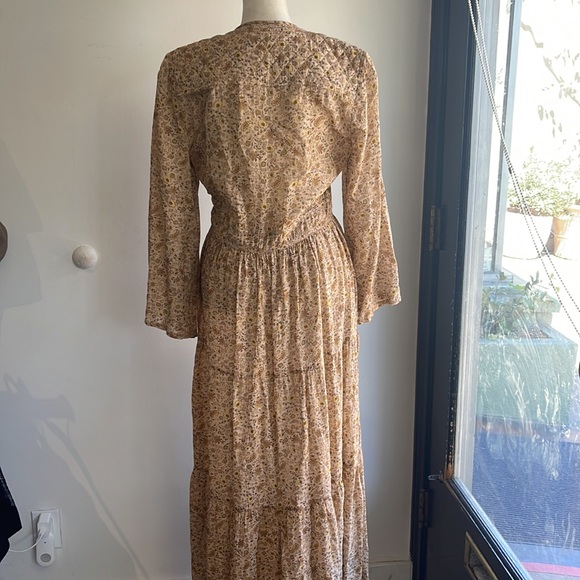 Doen Maxi Ruffle Floral Print Dress - Picture 4 of 9